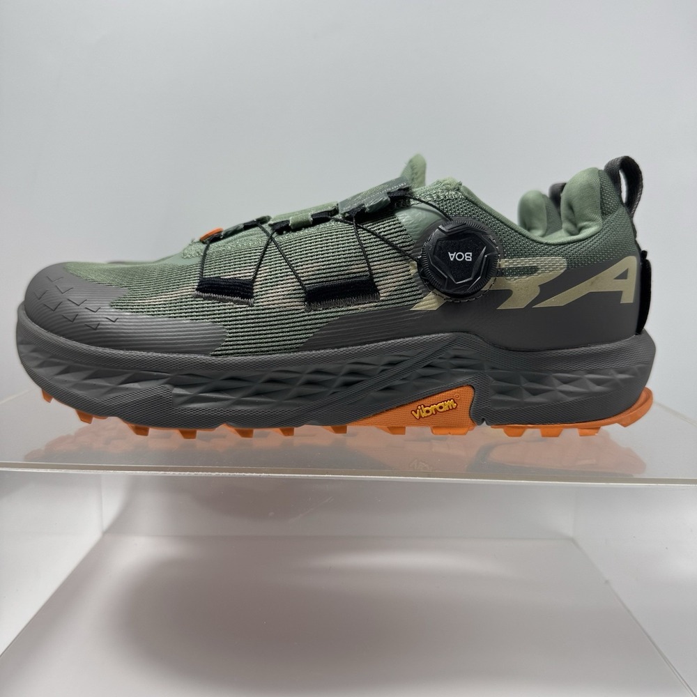 Brand New Altra Timp 5 BOA AL0A85Q989E Green Trail Men's Size 10.5 SAMPLE